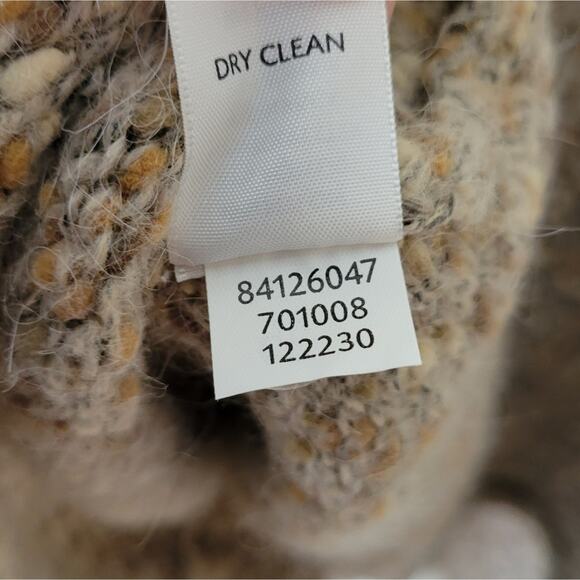 J. Jill alpaca mohair blend knit duster Cardigan Sweater Long XL - Picture 7 of 8